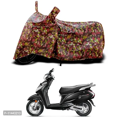 Waterproof Scooty Cover For Honda Activa 125 OLD Special Used For Dust Particle-Sun UV Rays-Water Drop-Indoor-Outdoor-Parking Full Body Protection(Army Multicolor)