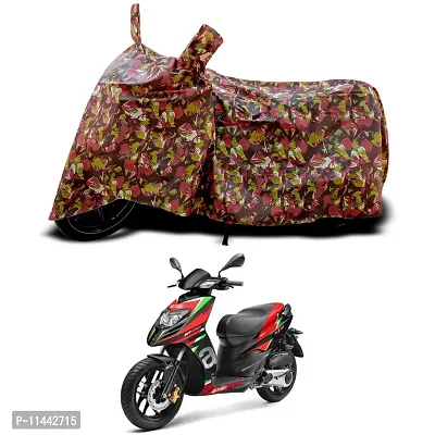 Waterproof Scooty Cover For Aprilia SR 160 Race Special Used For Dust Particle-Sun UV Rays-Water Drop-Indoor-Outdoor-Parking Full Body Protection(Army Multicolor)