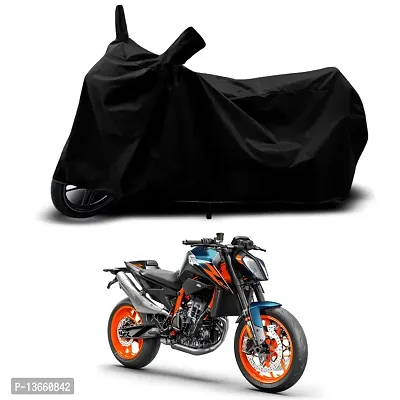 Classic Waterproof Bike Body Cover For KTM 890 Duke R Special Used For Dust Particle-Sun UV Rays-Water Drop(Black)