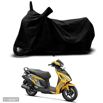 Classic Waterproof Scooty Body Cover For Hero Maestro Edge 125 Special Used For Dust Particle-Sun UV Rays-Water Drop(Black)