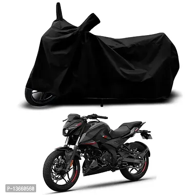 Classic Waterproof Bike Body Cover For Bajaj Pulsar F250 ABS Special Used For Dust Particle-Sun UV Rays-Water Drop(Black)