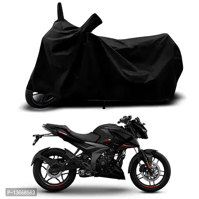 Classic Waterproof Bike Body Cover For Bajaj Pulsar N160 Special Used For Dust Particle-Sun UV Rays-Water Drop(Black)