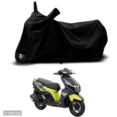 Classic Waterproof Scooty Body Cover For TVS NTORQ 125 XT Special Used For Dust Particle-Sun UV Rays-Water Drop(Black)