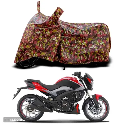 Waterproof Bike Cover For Bajaj Dominar 250 BS6 Special Used For Dust Particle-Sun UV Rays-Water Drop-Indoor-Outdoor-Parking Full Body Protection(Army Multicolor)