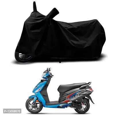 Classic Waterproof Scooty Body Cover For Hero Maestro Edge 110 FI Special Used For Dust Particle-Sun UV Rays-Water Drop(Black)