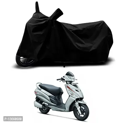 Classic Waterproof Scooty Body Cover For Hero Maestro Edge 125cc Special Used For Dust Particle-Sun UV Rays-Water Drop(Black)