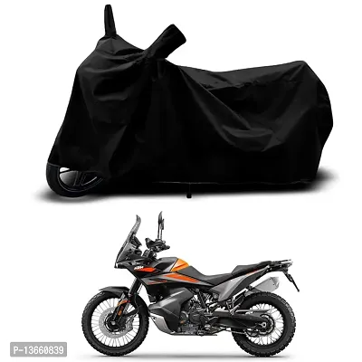 Classic Waterproof Bike Body Cover For KTM 890 Adventure R Special Used For Dust Particle-Sun UV Rays-Water Drop(Black)