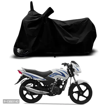 Classic Waterproof Bike Body Cover For TVS Sport Special Used For Dust Particle-Sun UV Rays-Water Drop(Black)-thumb0