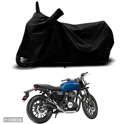 Classic Waterproof Bike Body Cover For Honda CB350RS Mono Special Used For Dust Particle-Sun UV Rays-Water Drop(Black)