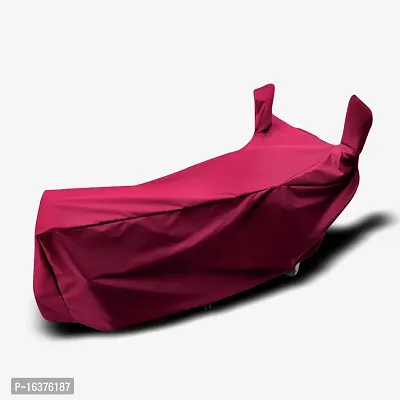 MITHILA MART?-Bike/Scooty Body Cover for Hero Maestro Edge 125 Water-Resistant /Dustproop/UV-Rays Ulatra Surface Full Body Protection ( Maroon )-thumb3