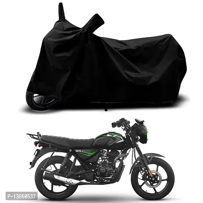 Classic Waterproof Bike Body Cover For Bajaj CT 125X Disc Special Used For Dust Particle-Sun UV Rays-Water Drop(Black)