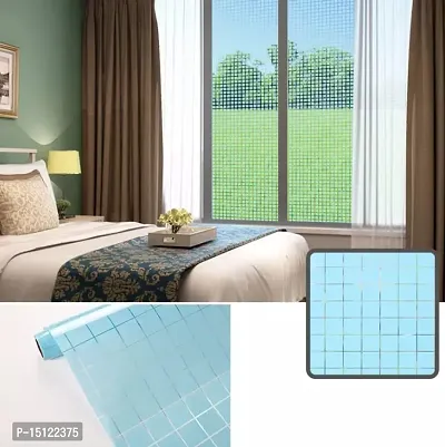 SIA VENDORS Window Privacy Frosted Glass Film Static Cling UV Blocking Removable Window Clings Opaque Window Stickers Vinyl Coverings for Home Office Non Adhesive-thumb5