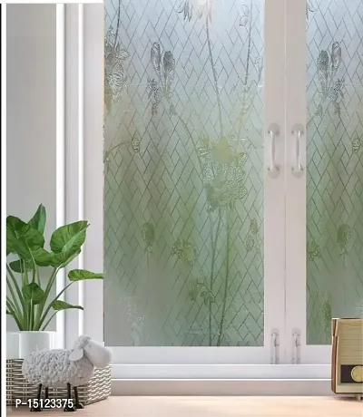 SIA VENDORS Privacy Frosted Window Film Vinyl Sticker Door Cover Bedroom Bathroom Office Trendy Window Films-thumb5