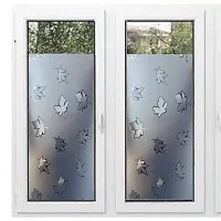 SIA VENDORS 3D Window Film Frosted Removable Fashionable Glass Film UV Protection Cling Translucent Sun UV Blocking Door Sticker Great for Living Room-thumb3