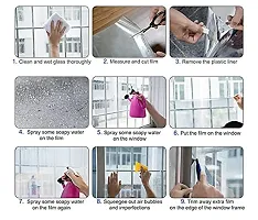 SIA VENDORS? One Way Mirror Window Film Self-Adhesive Reflective Privacy Glass Tint Heat Control Solar Film Window Stickers 20X100 Inch-thumb2