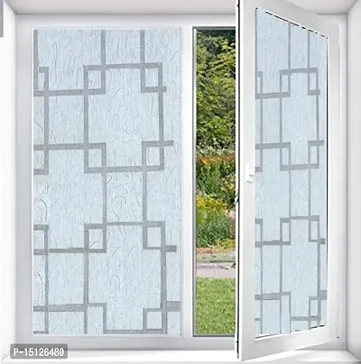 SIA VENDORS Privacy Frosted Window Film Vinyl Sticker Door Cover Bedroom Bathroom Office-thumb2