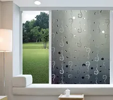 SIA VENDORS Privacy Frosted Window Film Vinyl Sticker Door Cover Bedroom Bathroom Office Trendy Window Films-thumb3