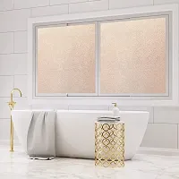 SIA VENDORS Flower Window Film Frosted Privacy Window Film Privacy Film Decorative Stained Glass Sun Blocking Privacy Frosted Film for Office ,Bathroom PVC (24 by 65_INCH, Light Pink Sparkle)-thumb4