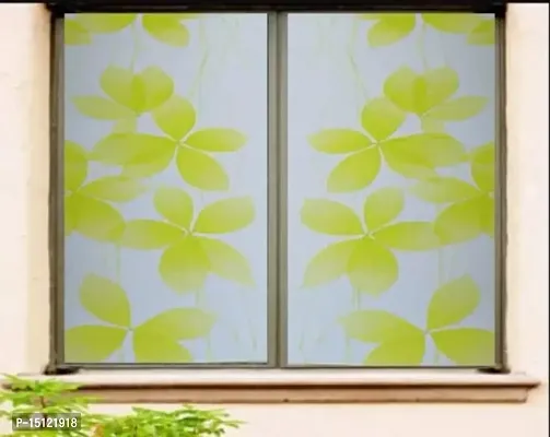 SIA VENDORS Window Film Frosted Removable Fashionable Glass Film UV Protection Cling Translucent Sun UV Blocking Door Sticker Great for Living Room