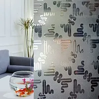 SIA VENDORS Privacy Frosted Window Film Vinyl Sticker Door Cover Bedroom Bathroom Office Trendy Window Films-thumb4