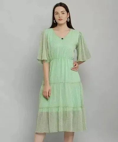 Classic Georgette Dress For Women