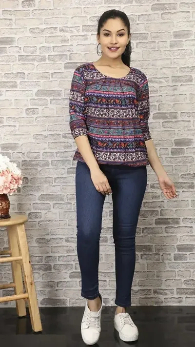 Trendy Crepe Top for Women