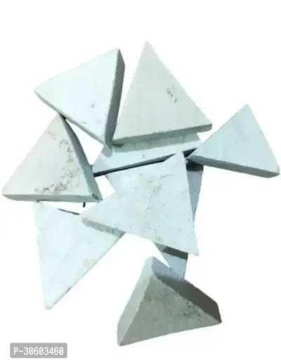 White Triangle Slate Bar Slate Pencil Earthy and Crunchy - 500gm-thumb0