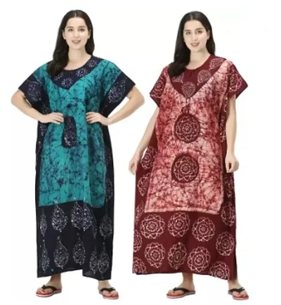 Fancy Nighty For Women Combo Of 2