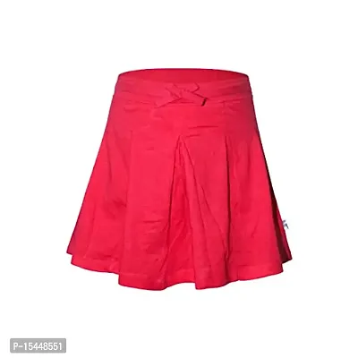 Kothari Girls Midi Skirt (Style1573_Fuchsia_2-3 Years)