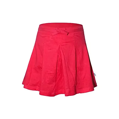 Kothari Girls Midi Skirt (Style1573_Fuchsia_2-3 Years)