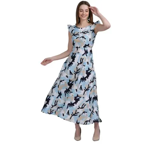 Stylish Rayon Dress For Women