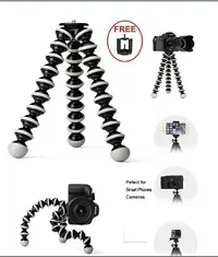 Gorilla Tripod (13 Inch Height) Fully Flexible Foldable Octopus Stand for All Smartphone  DSLR Camera's Use in-thumb2