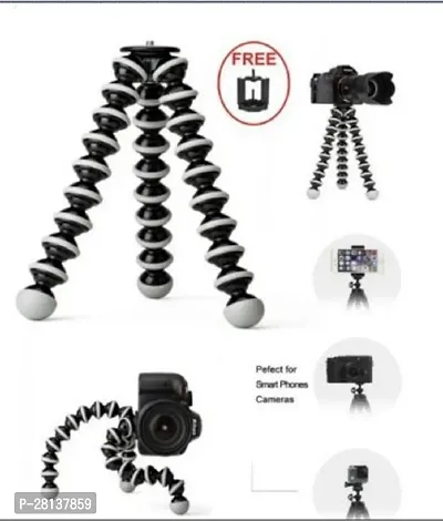 Gorilla Tripod (13 Inch Height) Fully Flexible Foldable Octopus Stand for All Smartphone  DSLR Camera's Use in-thumb3