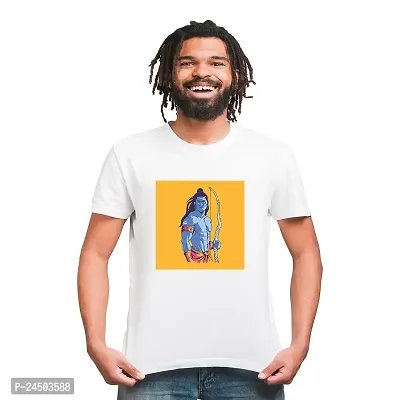 Genric Unisex T-Shirts for Men/Boys/Girls/Womens Lord rama Illustration t-Shirt Design-thumb0