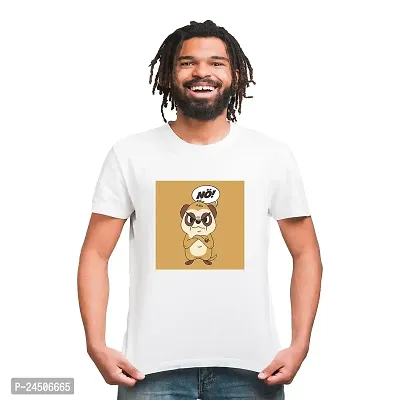 Genric ShivaArts Unisex T-Shirts for Men/Boys/Girls/Women's Angry Meerkat-t-Shirt-Design