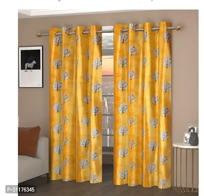 Polyester Curtains Long Light Filtering room darkening curtain for Home Set of 2 size 4x10