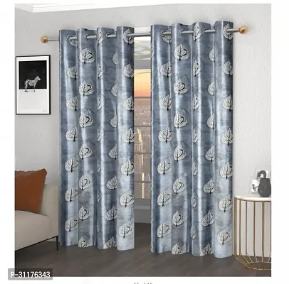 Polyester Curtains Long Light Filtering room darkening curtain for Home Set of 2 size 4x10