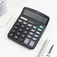 12 Digit Calculator with Dual Power, Auto Replay and Check Button for Office and Shop-thumb1