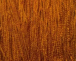 Hand Knitting Oswal Wool | Golden Brown | Acrylic Knitting Yarn | Crochet Hook Yarn | Art  Craft Wool Ball (Weight in gm) (230)-thumb1