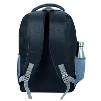 MUMBAI TOURISTER Large 33 L Laptop Backpack 33L Water Resistant Bag/Backpack for Laptop/MacBook up to 15.6 inches for Office/Travel/College for Men and Women with 2 compartments (Navy Blue) (Grey)-thumb3