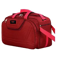 Mumbai Tourister  52 L Strolley Duffel Bag - Roller Wheels Lightweight 53L Travel Duffel Bags With Wheels - Multicolor, Red - Regular Capacity-thumb1