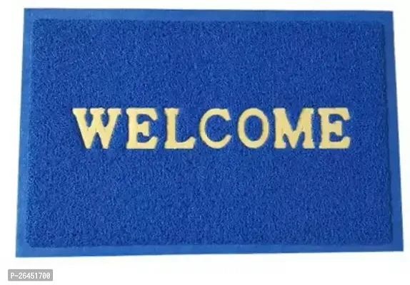 Stylish Polyester Blue Door Mats For Home