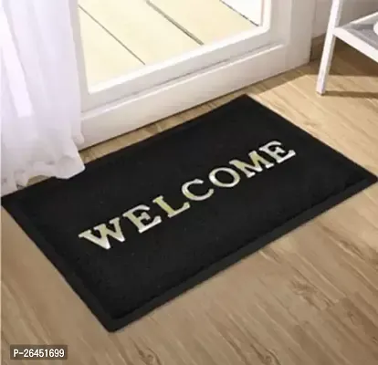 Stylish Polyester Black Door Mats For Home