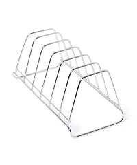 Stainless Steel Plate Rack Stand-thumb2