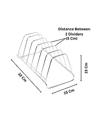 Stainless Steel Plate Rack Stand-thumb3