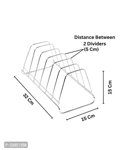 Stainless Steel Plate Rack Stand-thumb4