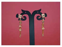 Fashion Hanging Sui Dhaga Earring for Women and Girls-thumb1