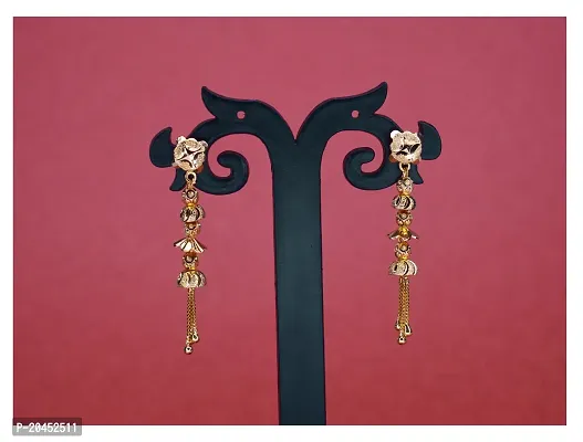 Fashion Hanging Sui Dhaga Earring for Women and Girls-thumb2