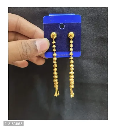 Women Stylish Brass Earrings