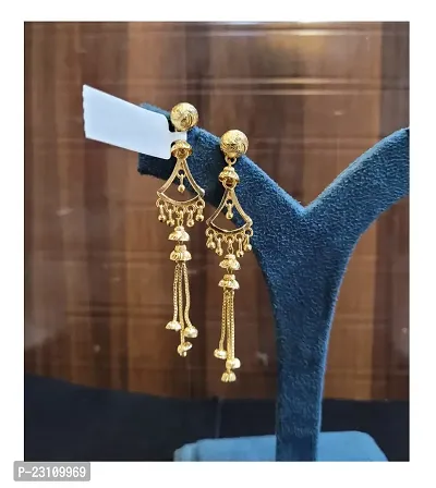 Designer gold plated Sui Dhaga Earings For Daily Use